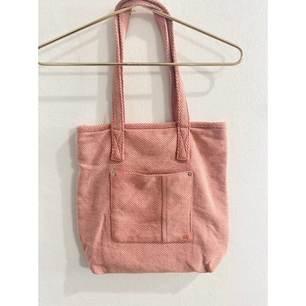 BDG Urban Outfitters Corduroy Tote Bag - Pink Salmon Shoulder Bag 16"